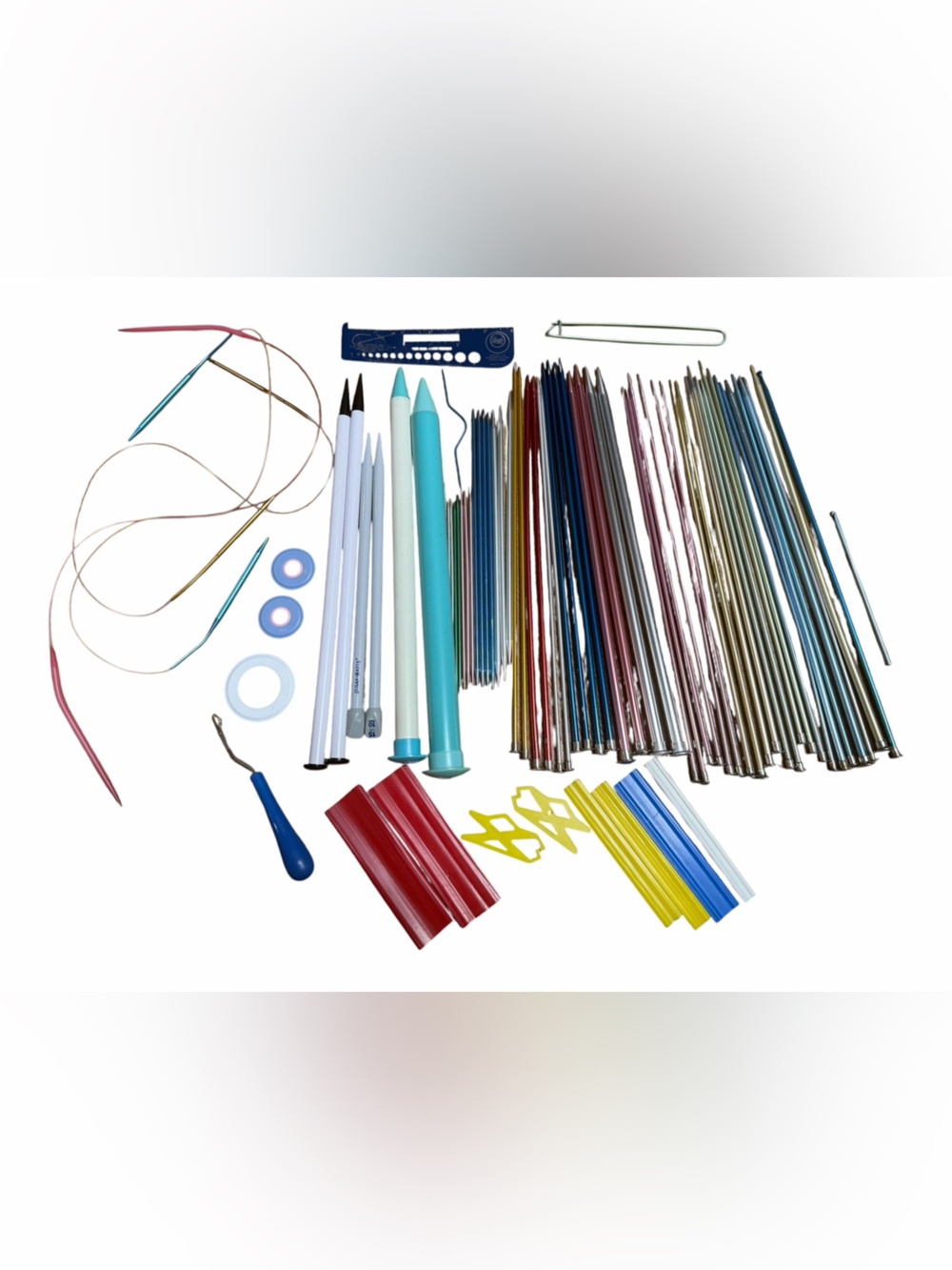 Vintage Boye Susan Bates Knitting Needles Hooks & Notions Lot 76 P USA